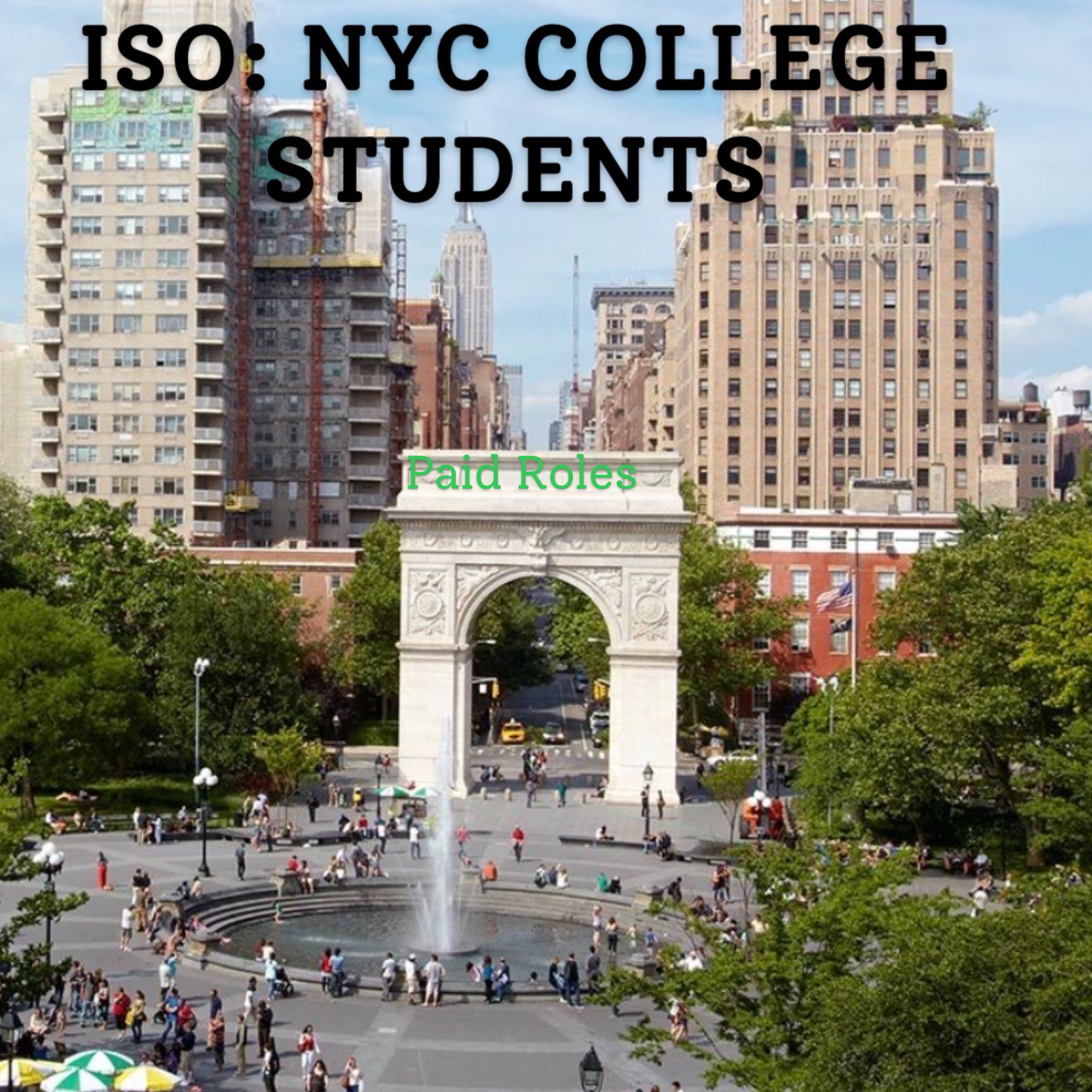 NYC College Student Ambassador For Clubs — cover image